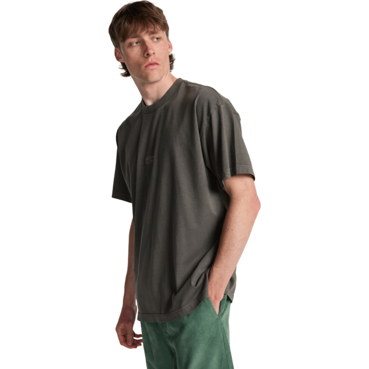 2026 Billabong Mens Og Wave Short Sleeve Knit Top EBYKT00113 - Pewter
